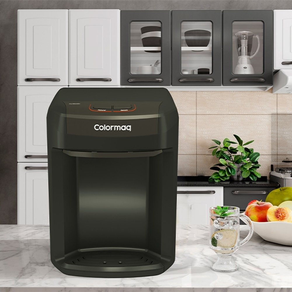 PURIFICADOR REFRIGERADOR DE AGUA ELECTRÓNICO COLORMAQ GRAFITE