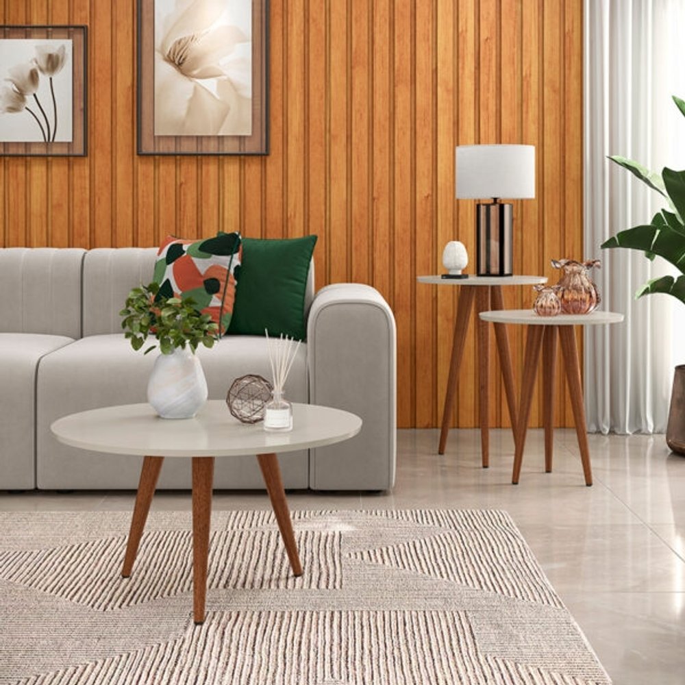 MESA CENTRO SLIM PATRIMAR OFF WHITE