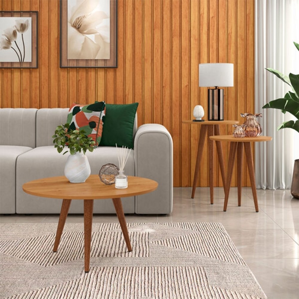 MESA CENTRO SLIM PATRIMAR CINAMOMO