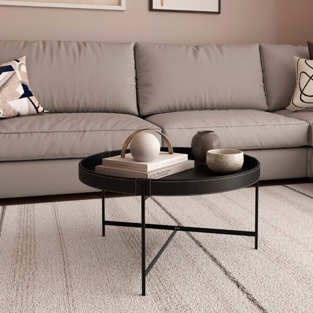 MESA CENTRO DÉCOR 700 PATRIMAR NEGRO