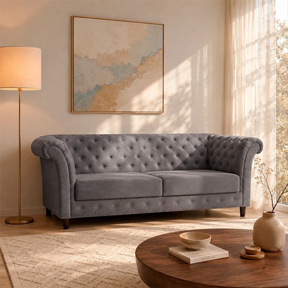 SOFÁ CLASSIC TRES LUGARES ABBA 486