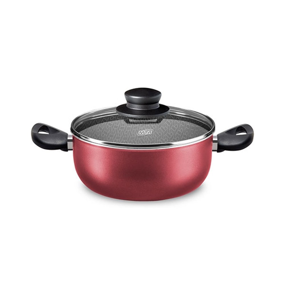 CACEROLA CON TAPA 2.7 LITROS N20 SUPRA MTA CEREZA