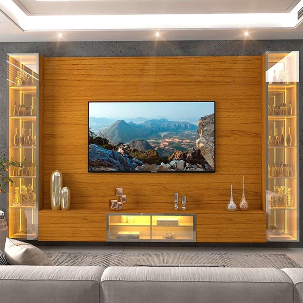 HOME REFLECTA FULL 293 CON LEDS CON ESPEJOS LUMINARE GELIUS NATURE