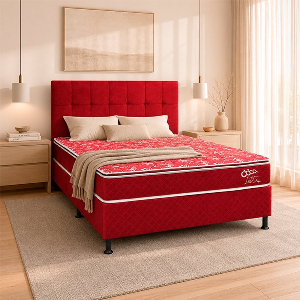 SOMIER LETTO MAS 160 BA+CO+CA ABBA BORDO