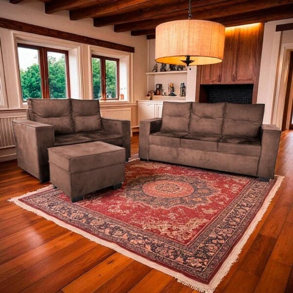 SOFA NEW ALASKA TRES DOS + PUFF LUGARES ABBA 871