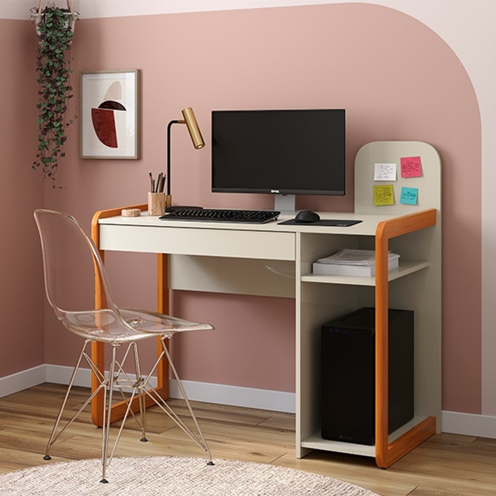 MESA COMPUTADORA 1050 ART PATRIMAR OFF WHITE