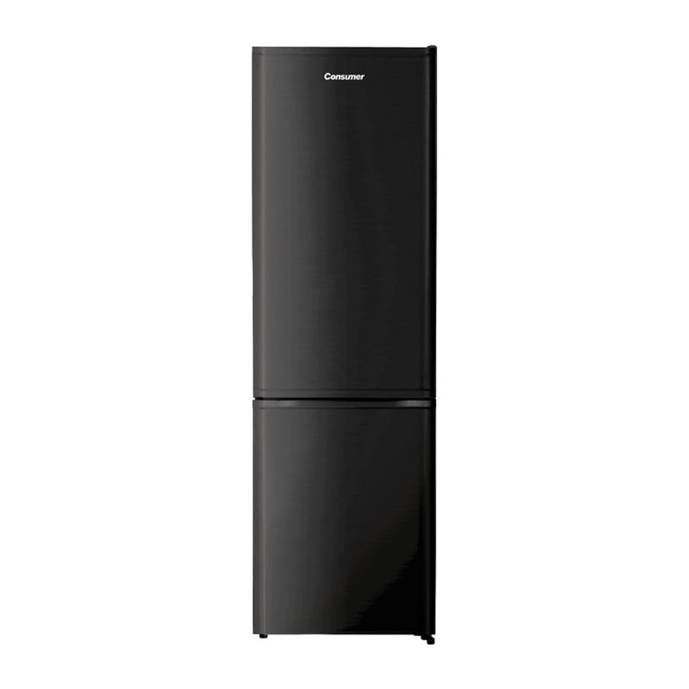 HELADERA DE 350 LITROS NEGRO