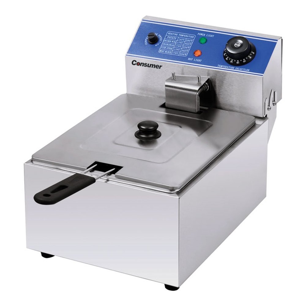 FREIDORA ELECTRICA DE 1 TANQUE 6LTS