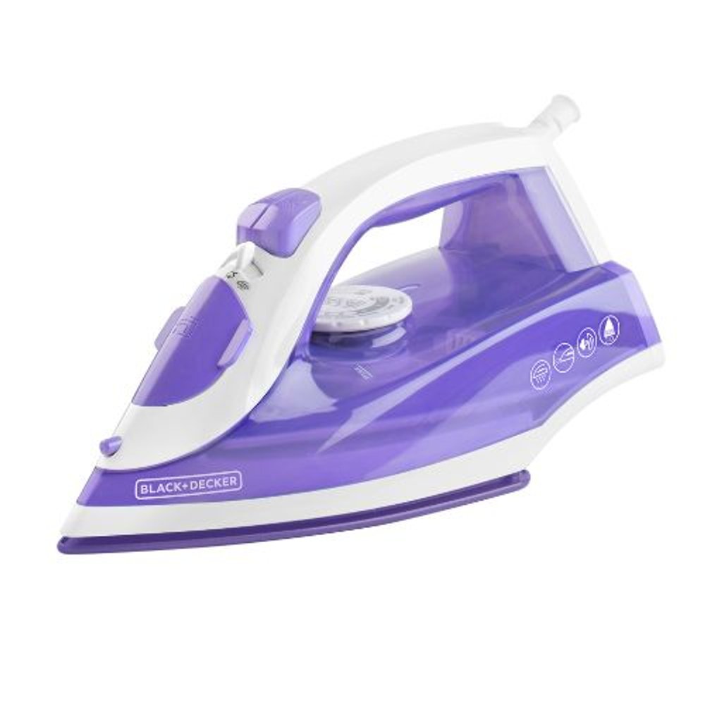 PLANCHA VAPOR BLACK AND DECKER IRBD204CL TRUE GLIDE Colors 1500W 220V