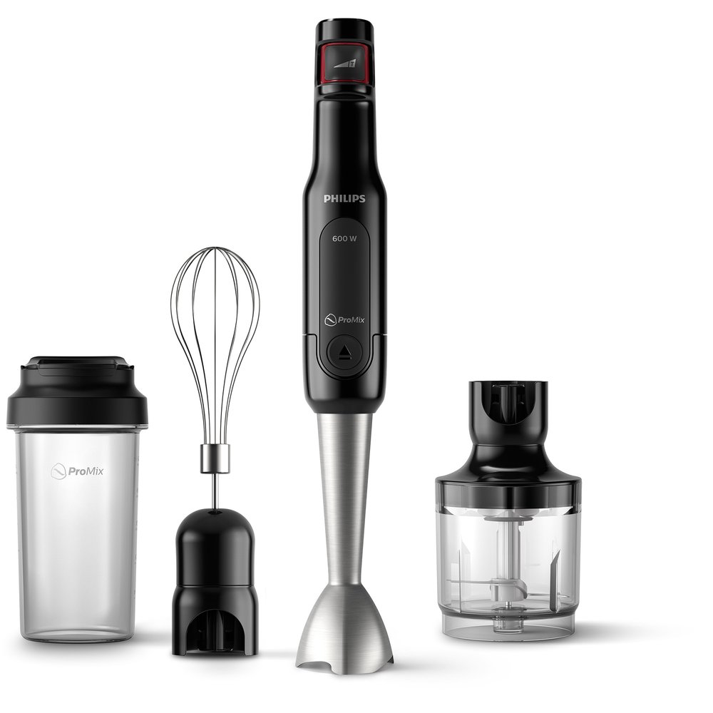 MIXER PHILIPS HR2626/80 NEW VIVA 600W BLA C/BATIDOR+PICADORA 350 ML+VASO 500 ML