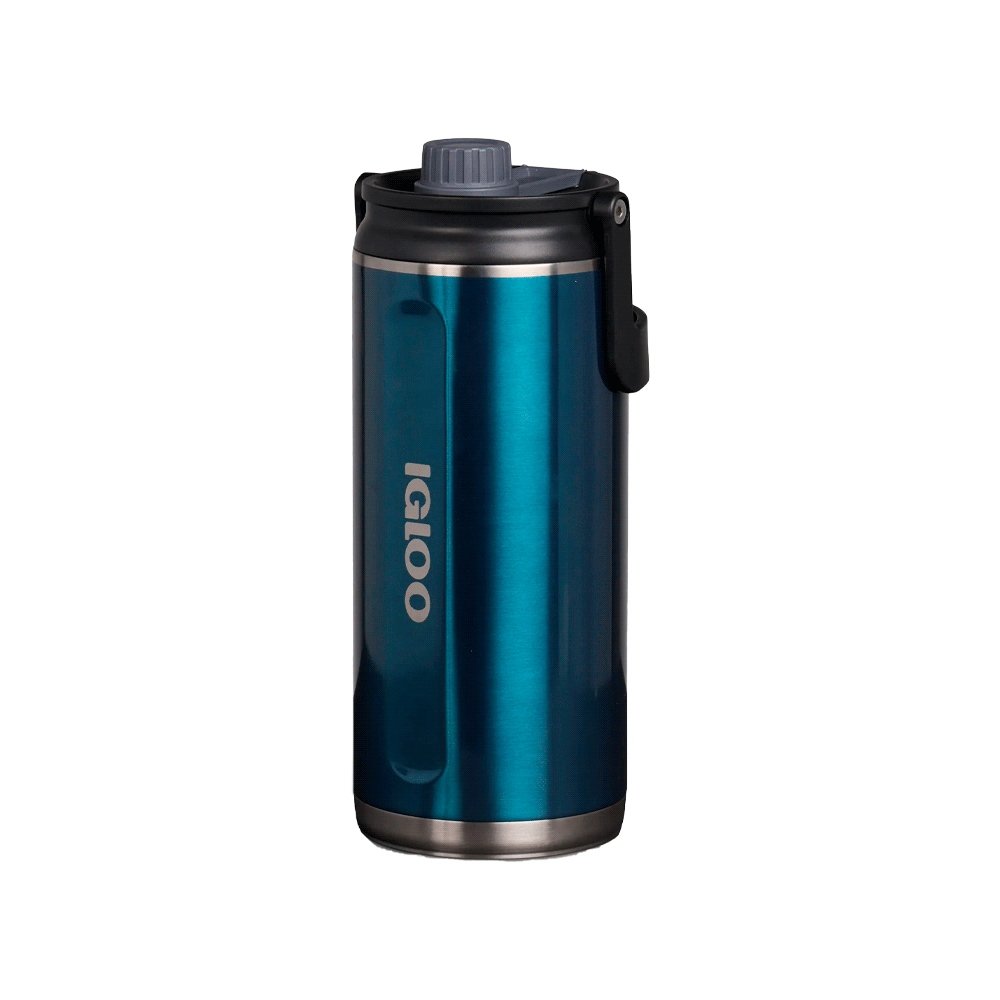 BOTELLA TERMICA IGLOO 2.4L AZUL MODERNO C/MANIJA 71102
