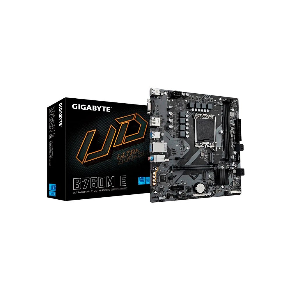 PLACA MADRE GIGABYTE 1700 B760M E DDR5 V/S/R/HDMI/DP/2M2/USB3.2/MATX