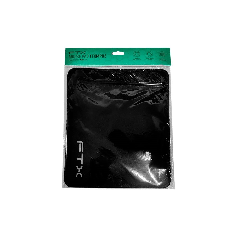 MOUSE PAD FTXMP02 20X24X0.3CM NEGRO