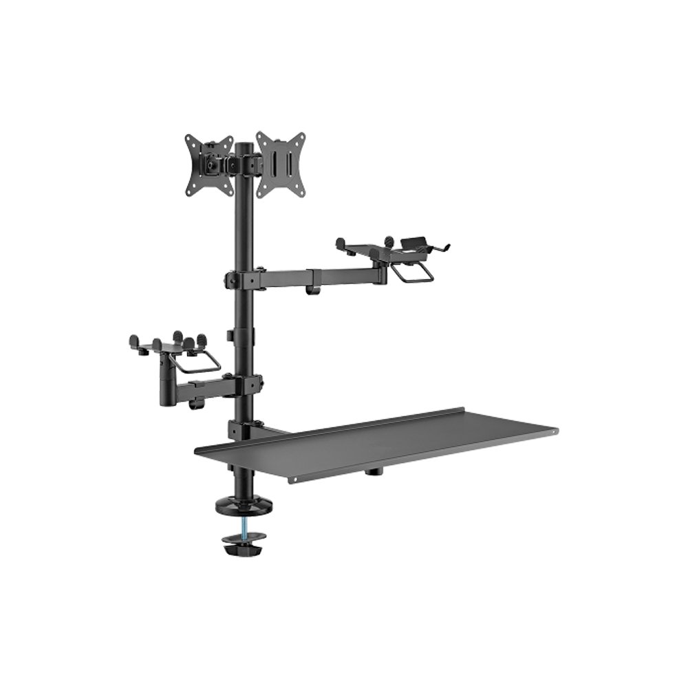 SOPORTE PARA PUNTO DE VENTA IMP/2MON/SCAN FTX FTX-02LD 17" A 32" 9KG/ART/ROT180°/GIRO