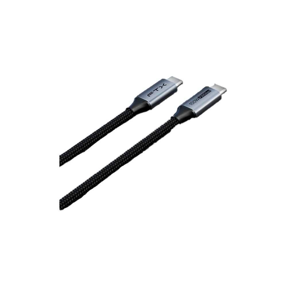 CABLE USB-C 3.2 M/M 1M FTX-C160-PU31-CMCM2-AG1 20GBPS/100W/20V/5A/4K/60HZ/1080P