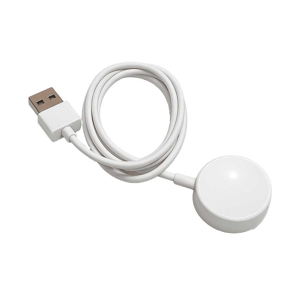 CABLE CARGADOR SMARTWATCH FTX WIRELESS BLANCO PARA A10P/ A9C/ AM15/ AM12/ AM32/ F25/ F39P