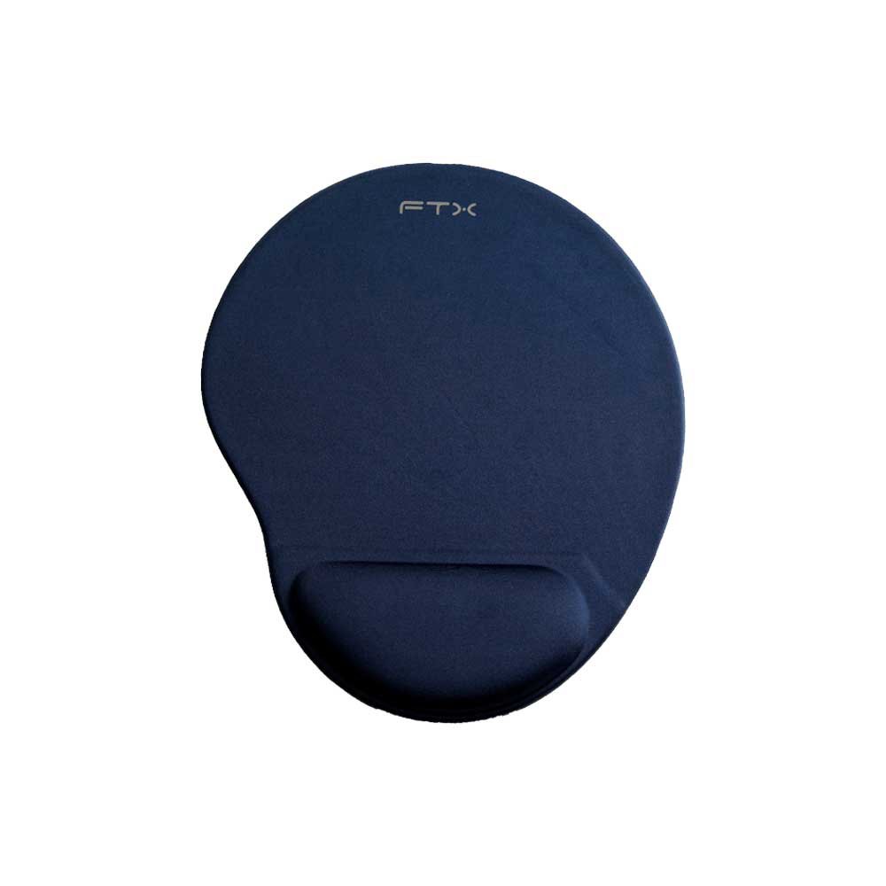 MOUSE PAD FTXMPG01-BL 31X27CM CON APOYO DE MUÑECA EN GEL AZUL