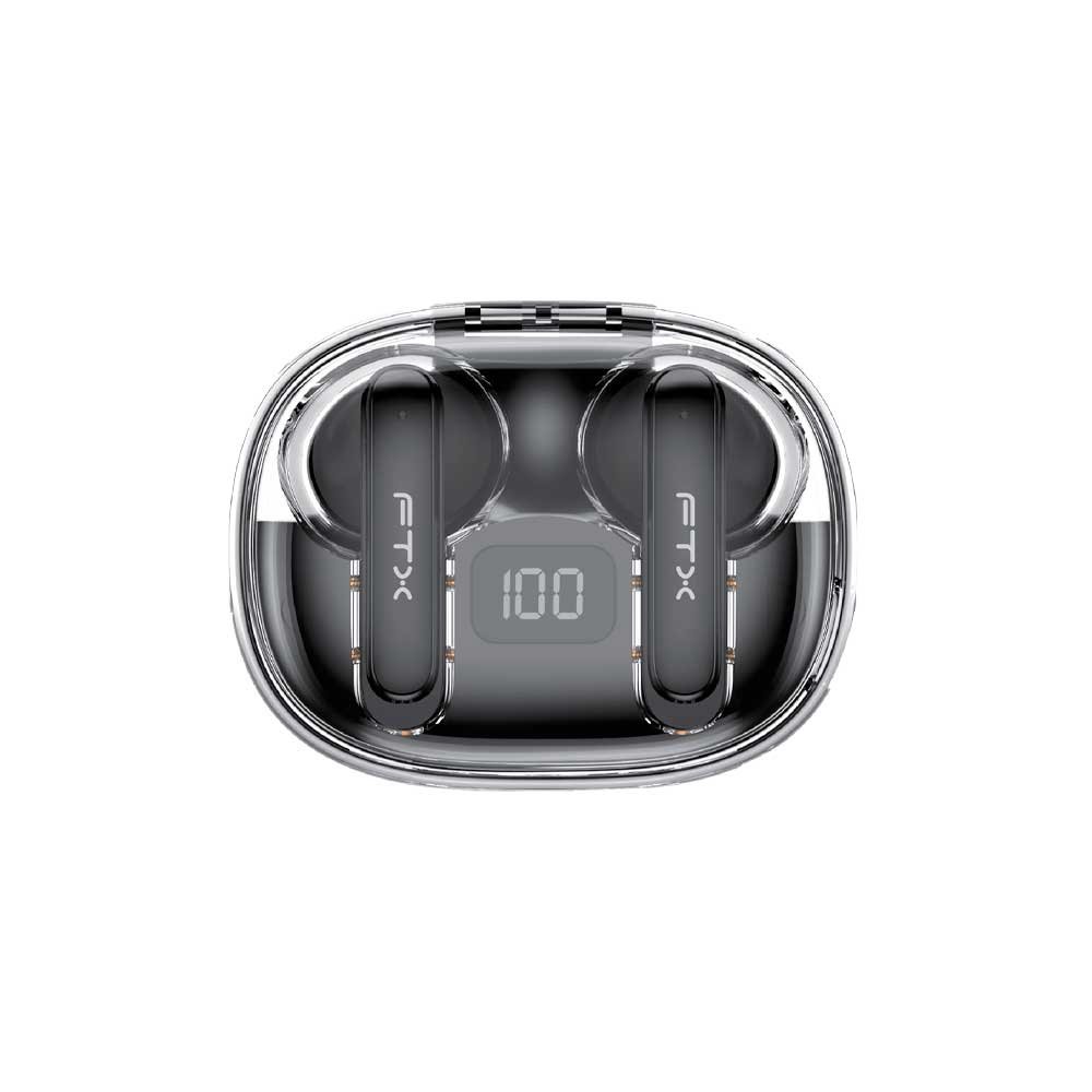 AURICULAR CON MICROFONO FTX E80-BK BT/MIC/ENC/TOUCH/IPX6 NEGRO