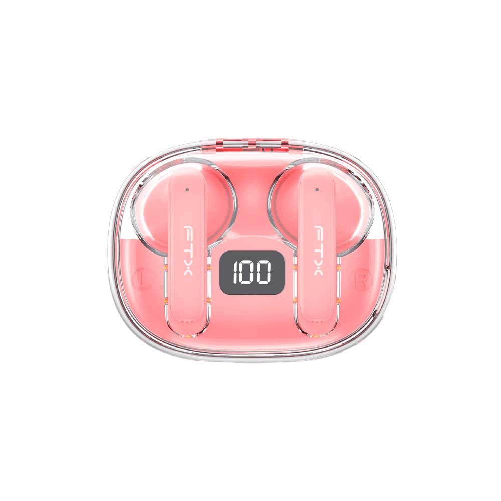 AURICULAR CON MICROFONO FTX E80-PK BT/MIC/ENC/TOUCH/IPX6 ROSA