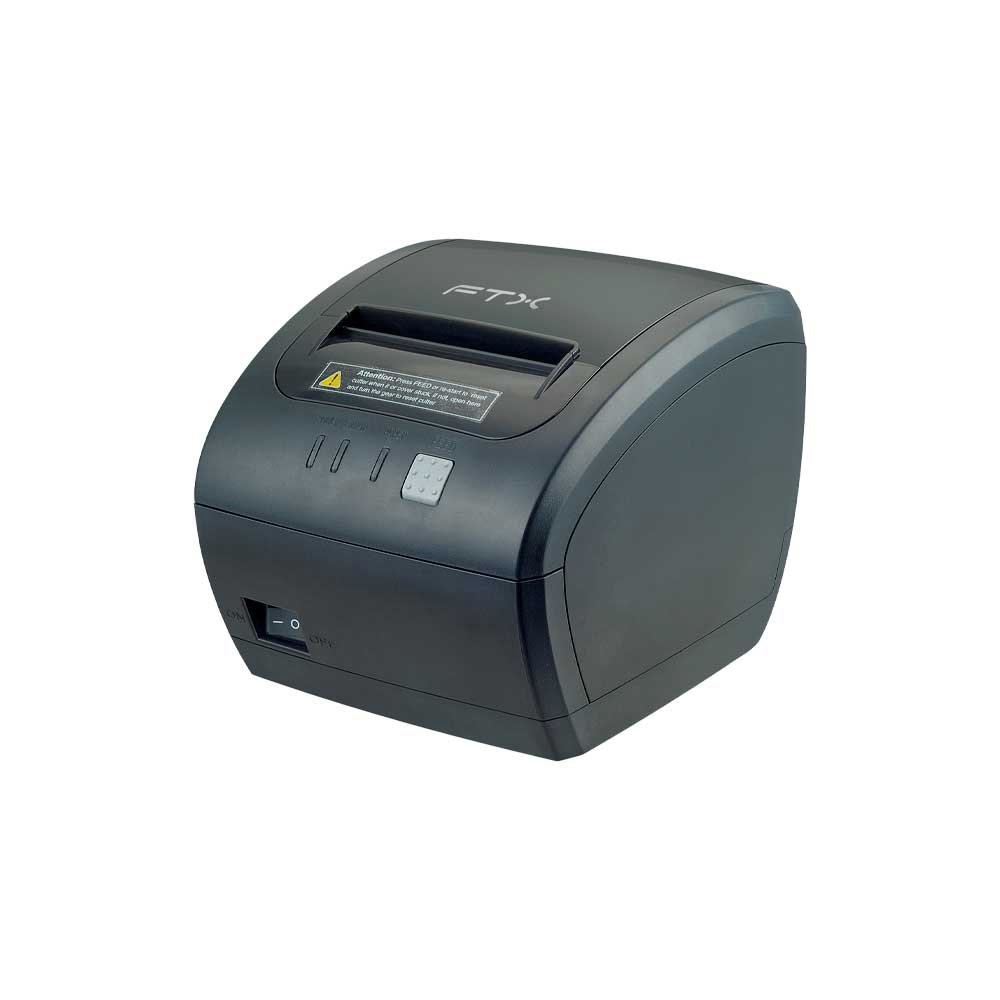 IMPRESORA TERMICA DIRECTA FTX RECIBOS 3" FTXP-80B USB/RED/BT/RJ-11 CUT NEG/BIVOLT/CAB-USB