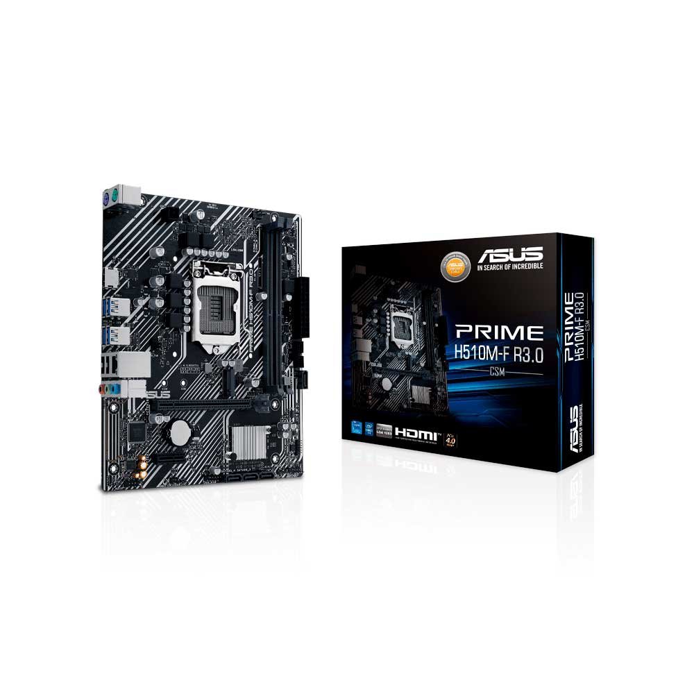 PLACA MADRE ASUS 1200 PRIME H510M-F R3.0 S/R/HDMI/M2/DDR4/USB3.2/MATX