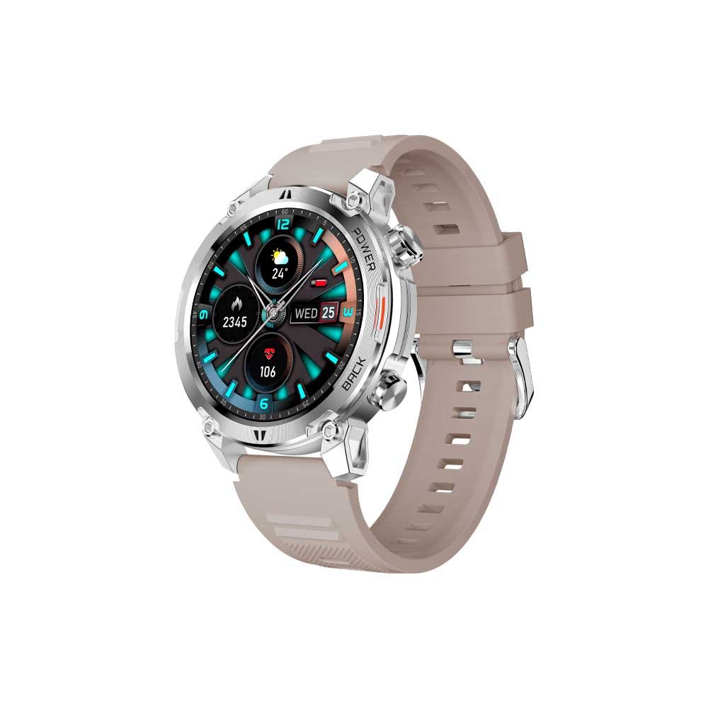 SMARTWATCH FTXR20-BE 57MM PLATA/BEIGE ANDROID/IOS/BT/FREC. CARD