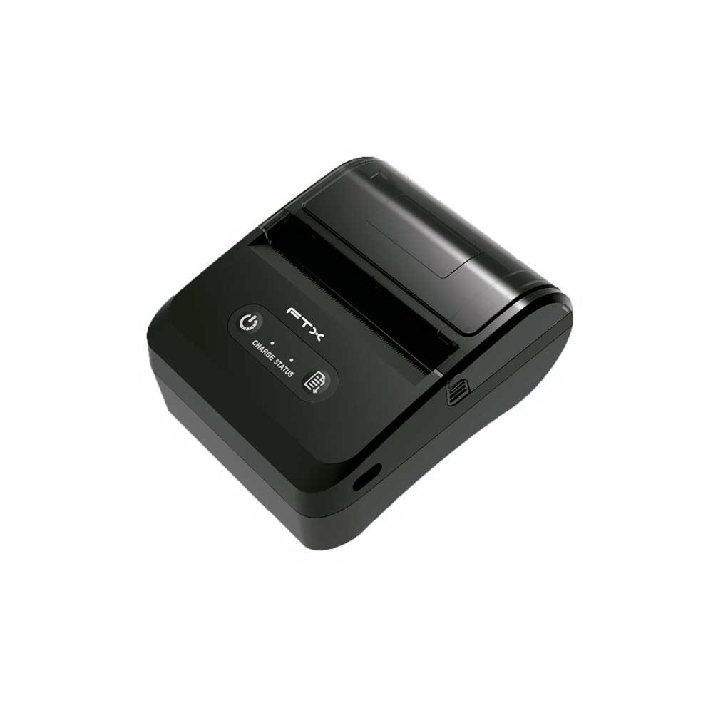 IMPRESORA TERMICA DIRECTA FTX RECIBOS 3" TDR080BT PORTATIL USB/BT NEGRO