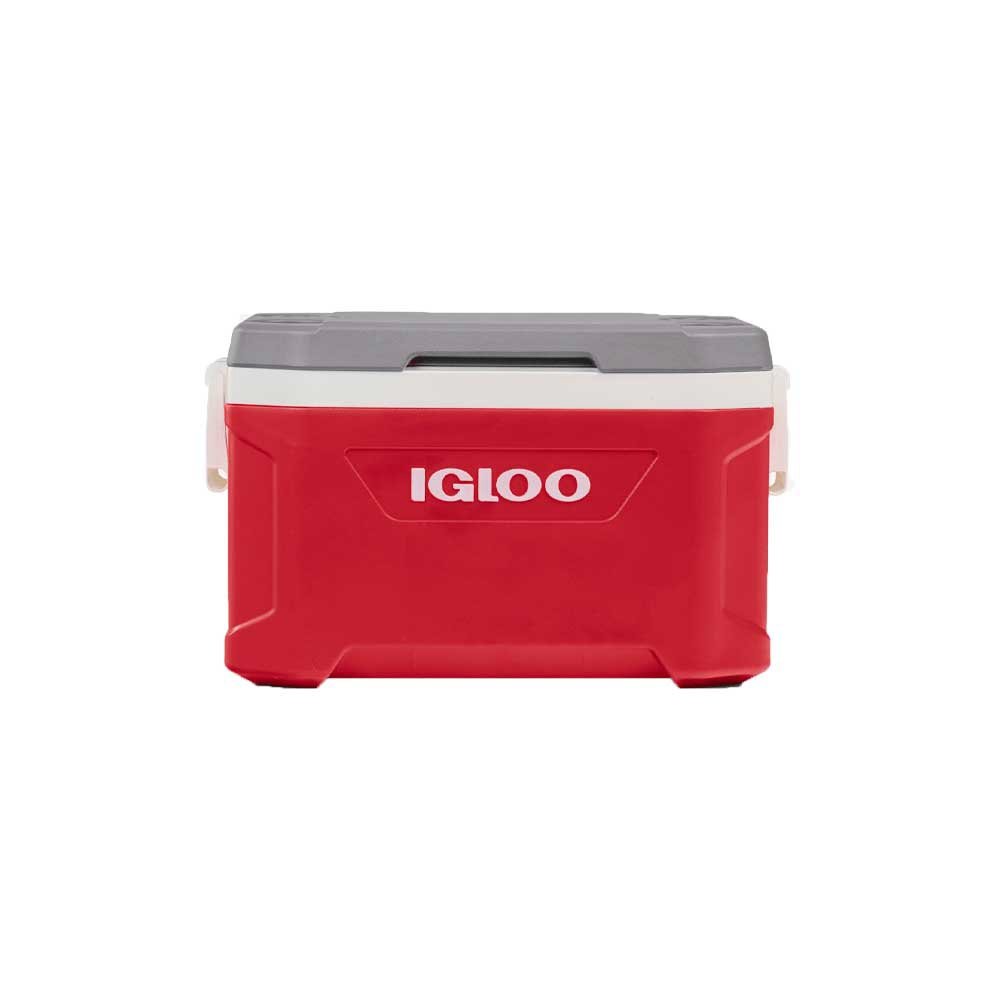 CONSERVADORA IGLOO 49 LITROS LATITUDE INDUSTRIAL RED/ METEORITE 50340 ROJO/ GRIS