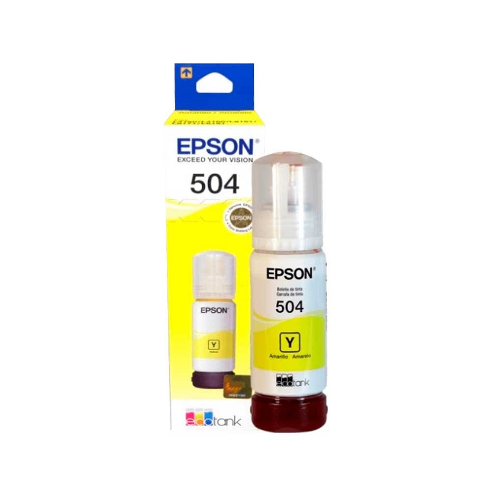 TINTA EPSON T504 420 AMARILLO L41XX/L42XX/L61XX T504420-AL 70ML