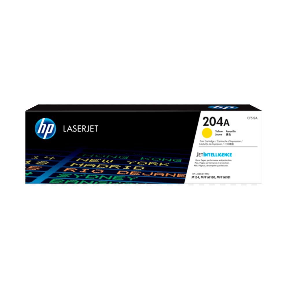 TONER HP 204A AMARILLO CF512A M154/MFP M180/MFP M181