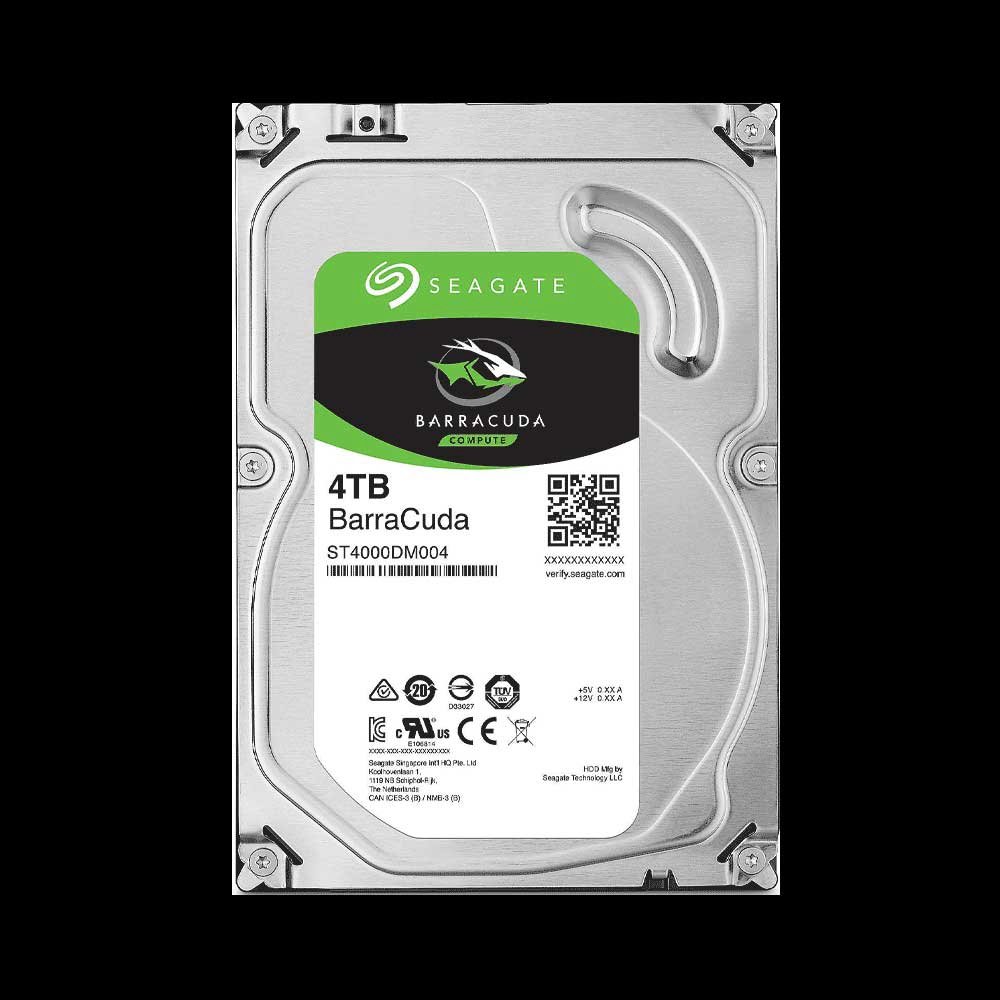 DISCO DURO SATA3 4TB SEAGATE 5400 256MB BARRACUDA ST4000DM004 (GARANTIA BR)
