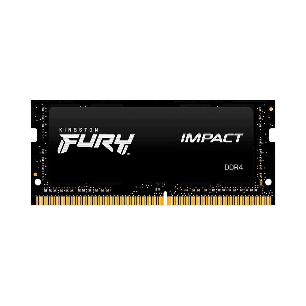 MEMORIA RAM P/ NB DDR4 8GB 3200 KINGSTON FURY IMPACT BK KF432S20IB/8 XMP