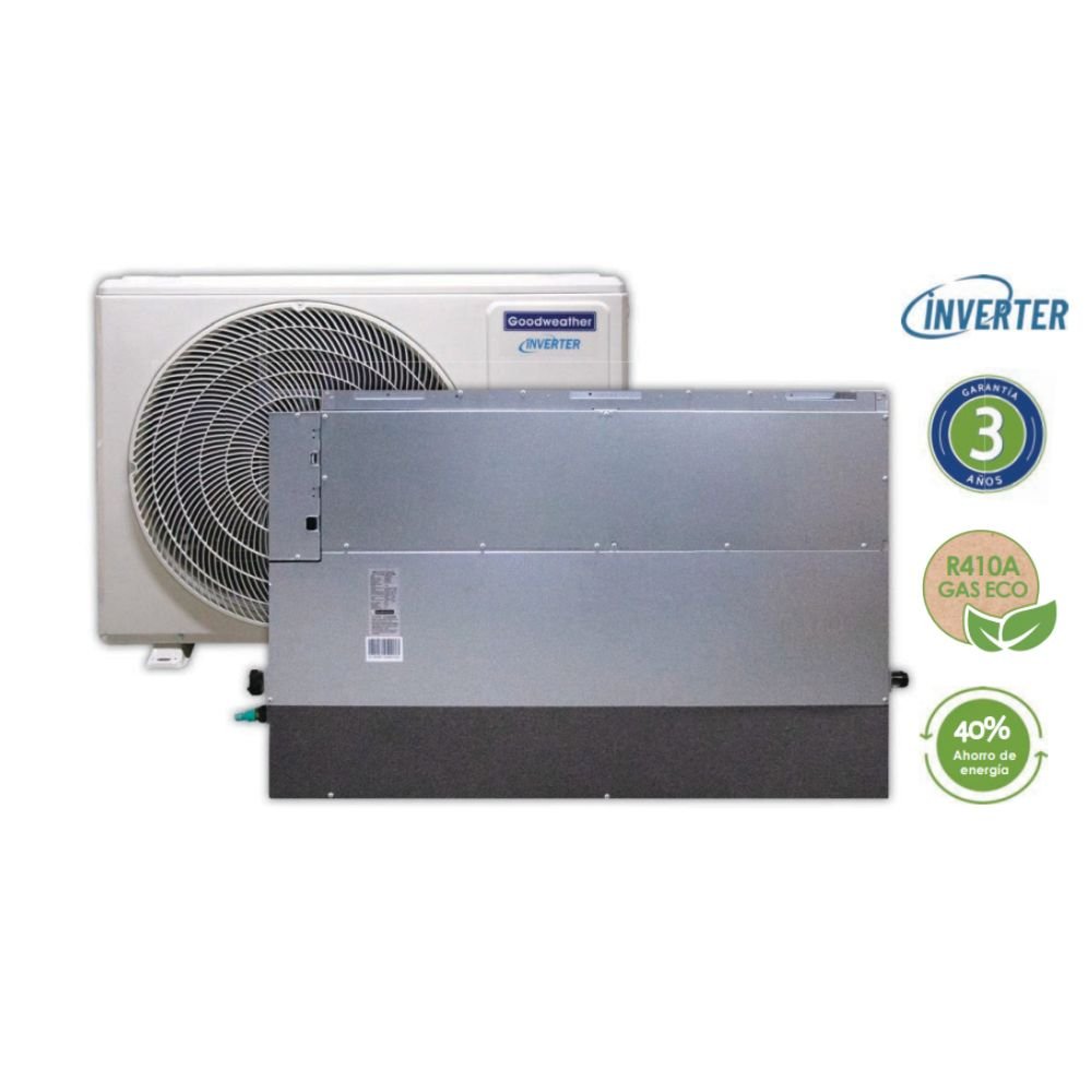 AIRE GOODWEATHER DUCTO SILUETA BAJA 24.000 BTU - INVERTER