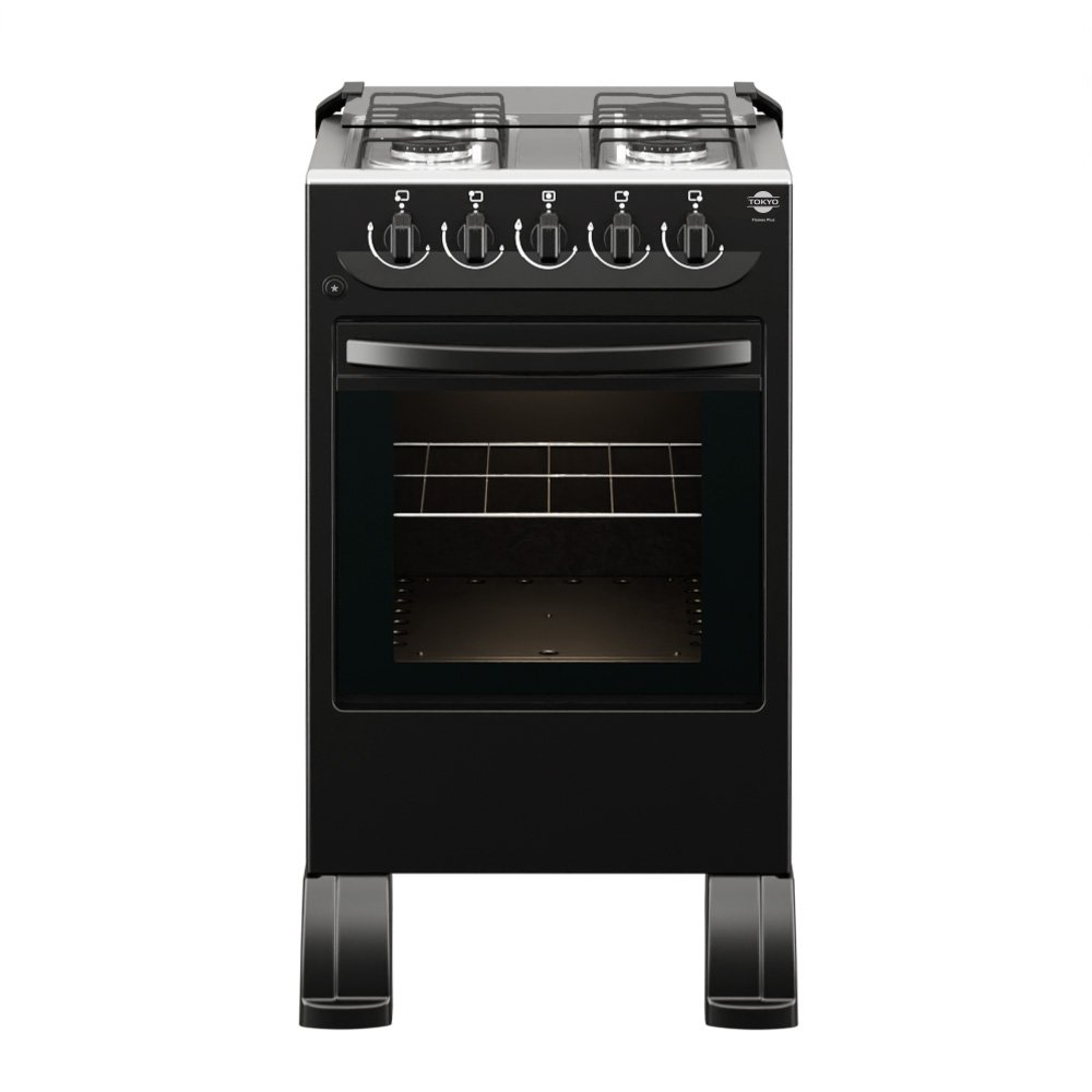 COCINA A GAS TOKYO FLAMEX PLUS NE C/ENC 4H MESA INOX TAPA DE VIDRIO HORNO LIMPIA