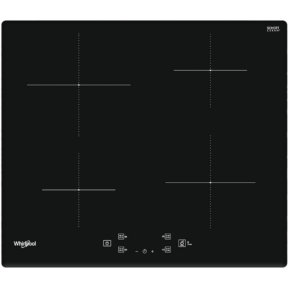 ANAFE WHIRLPOOL INDUCCION ACM807BA 4HOR VITROCERAMICO TOUCH