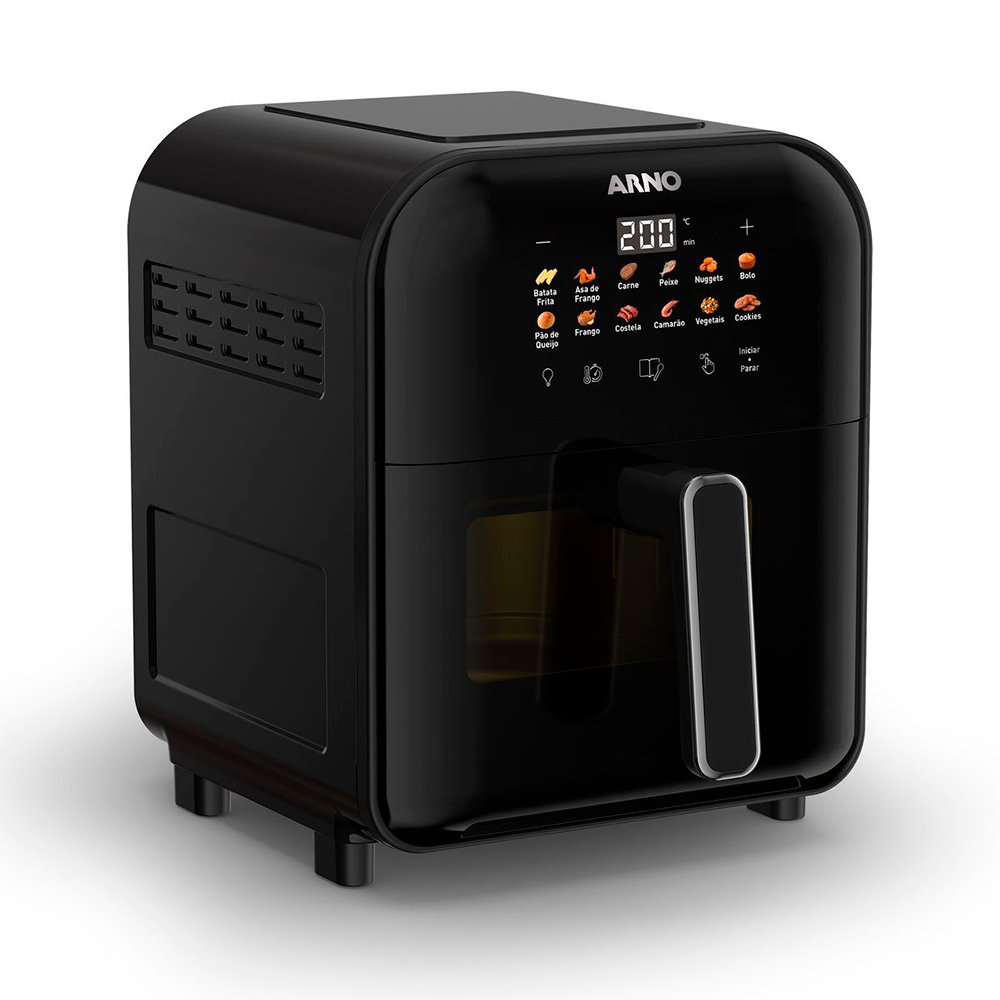 FREIDORA ARNO AIR FRY TURBO 6L NEGRO 220V 1835W