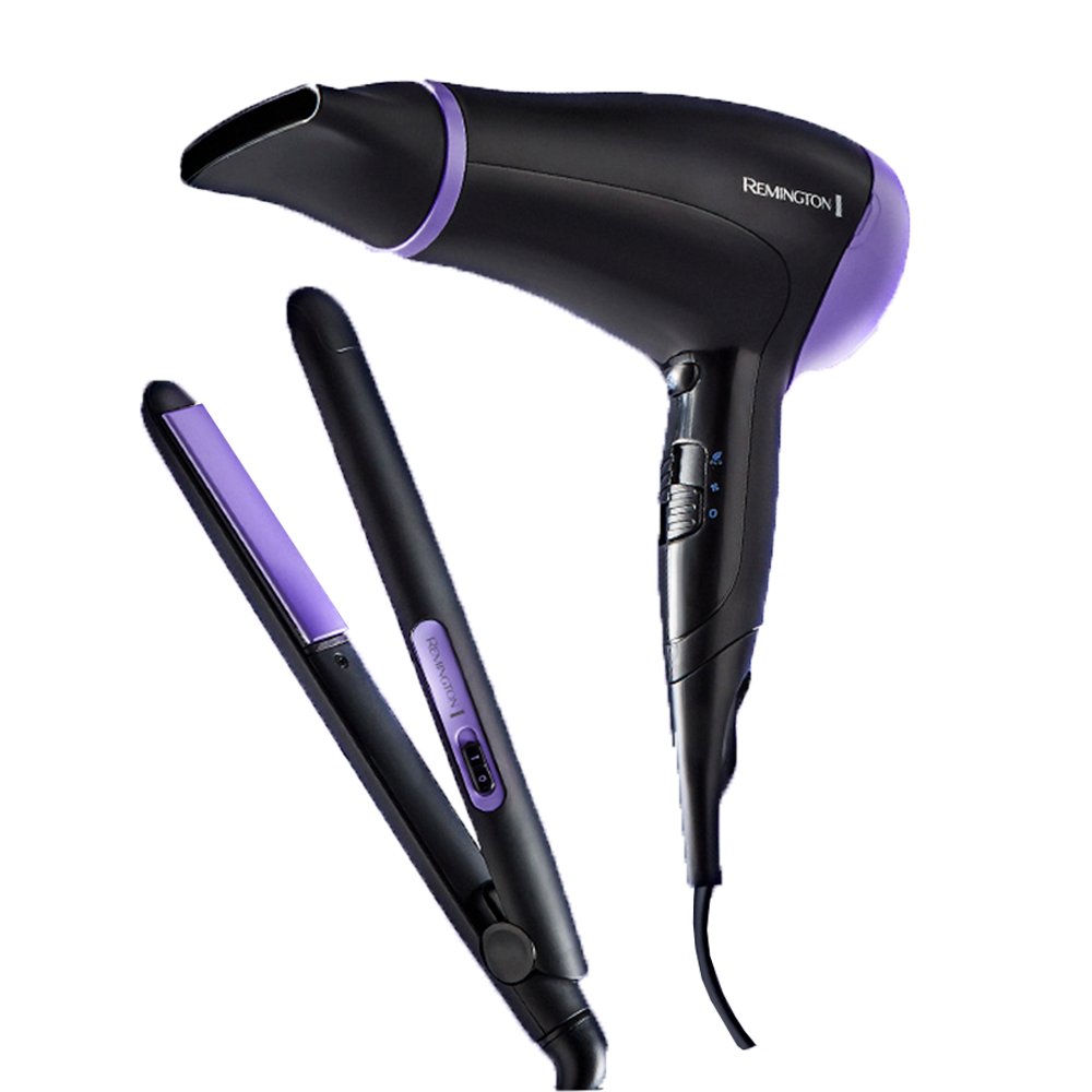 PLANCHA ALISADORA Y SECADOR STYLE ESSENTIALS GIFTPACK REMINGTON