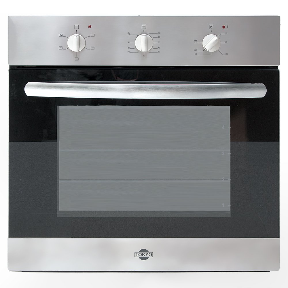 HORNO ELEC EMPOTRABLE TOKYO ISA 60L INOX CON CONVECTOR