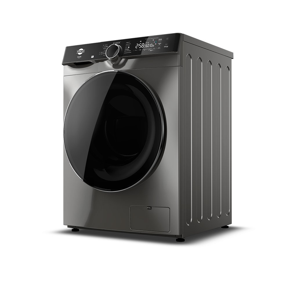 LAVARROPAS AUTOMATICA TOKYO CECILIA 8KG TOUCH INVERTER GRIS1400RPM