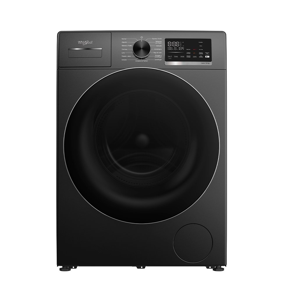 LAVARROPAS WHIRLPOOL TITANIUM WNQ14AS 14KG INVERTER CARGA FRONTAL 1400RPM
