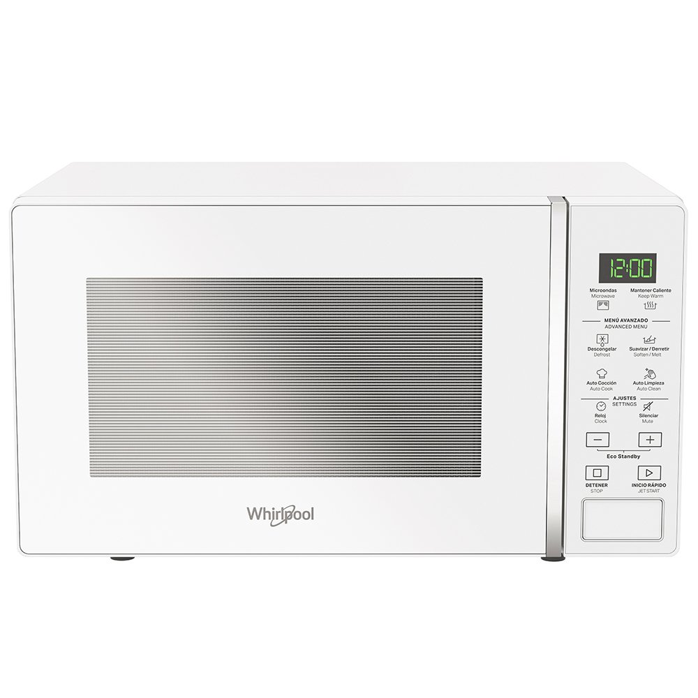 MICROONDAS WHIRLPOOL WMS20BZIM 20L S/ GRILL BLANCO