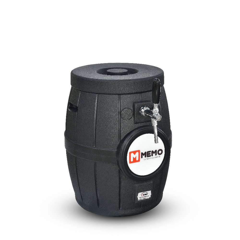 CHOPPERA MEMO 1 CANILLA MOD BARRIL A HIELO 30L X HORA 23KG HIELO