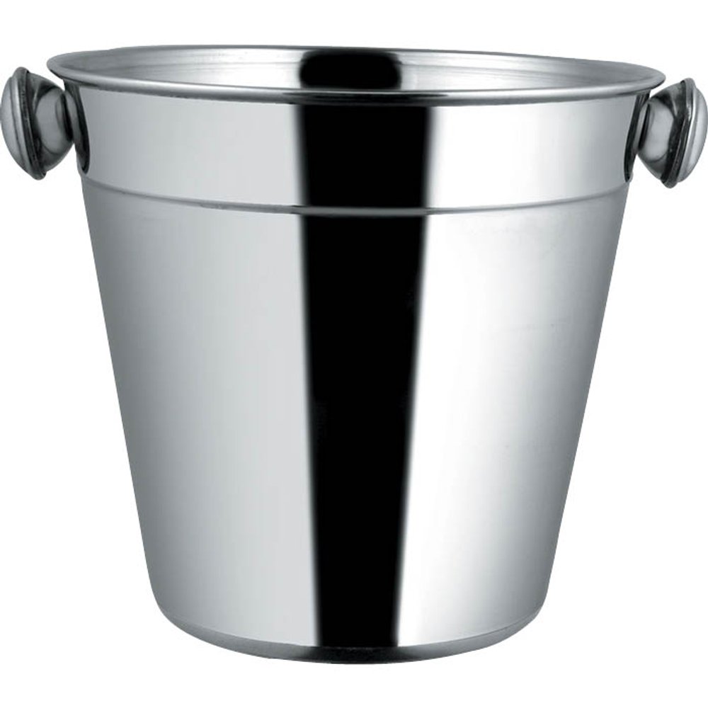 BALDE DE HIELO ACERO MATE D12CM