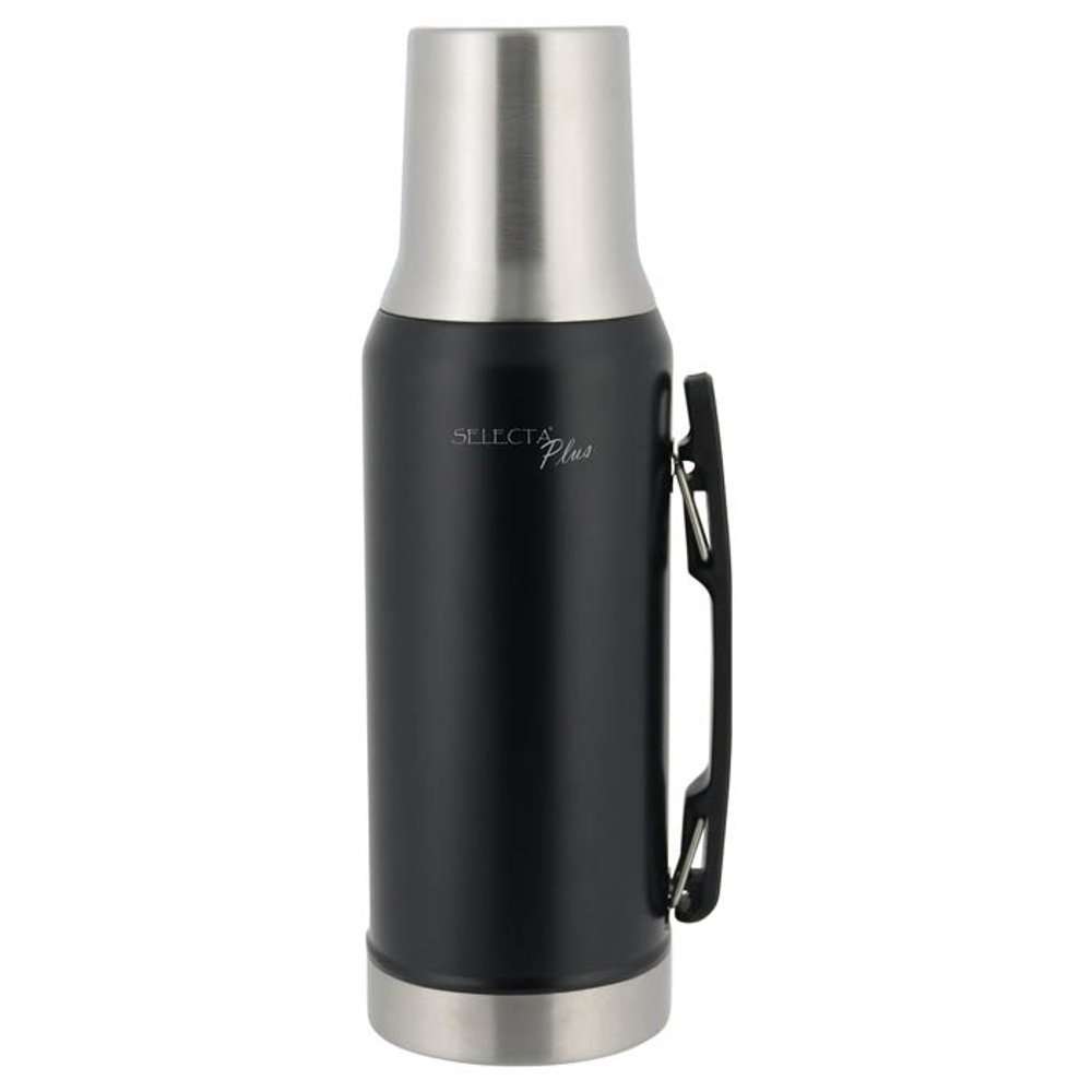 TERMO 1.2L C/TAPA MATE AC.INOX DUO NEGRO