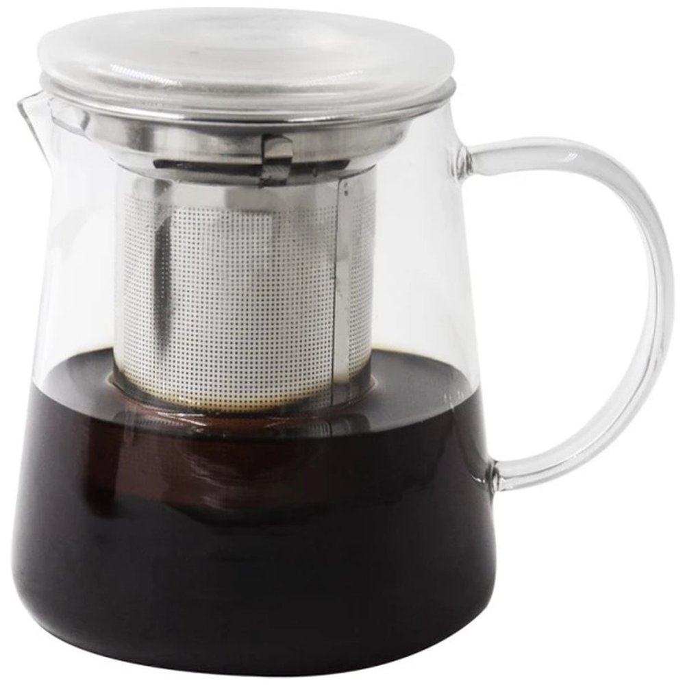 TETERA 500ML TAPA CRISTAL BOROSIL. INFUSOR A.INOX