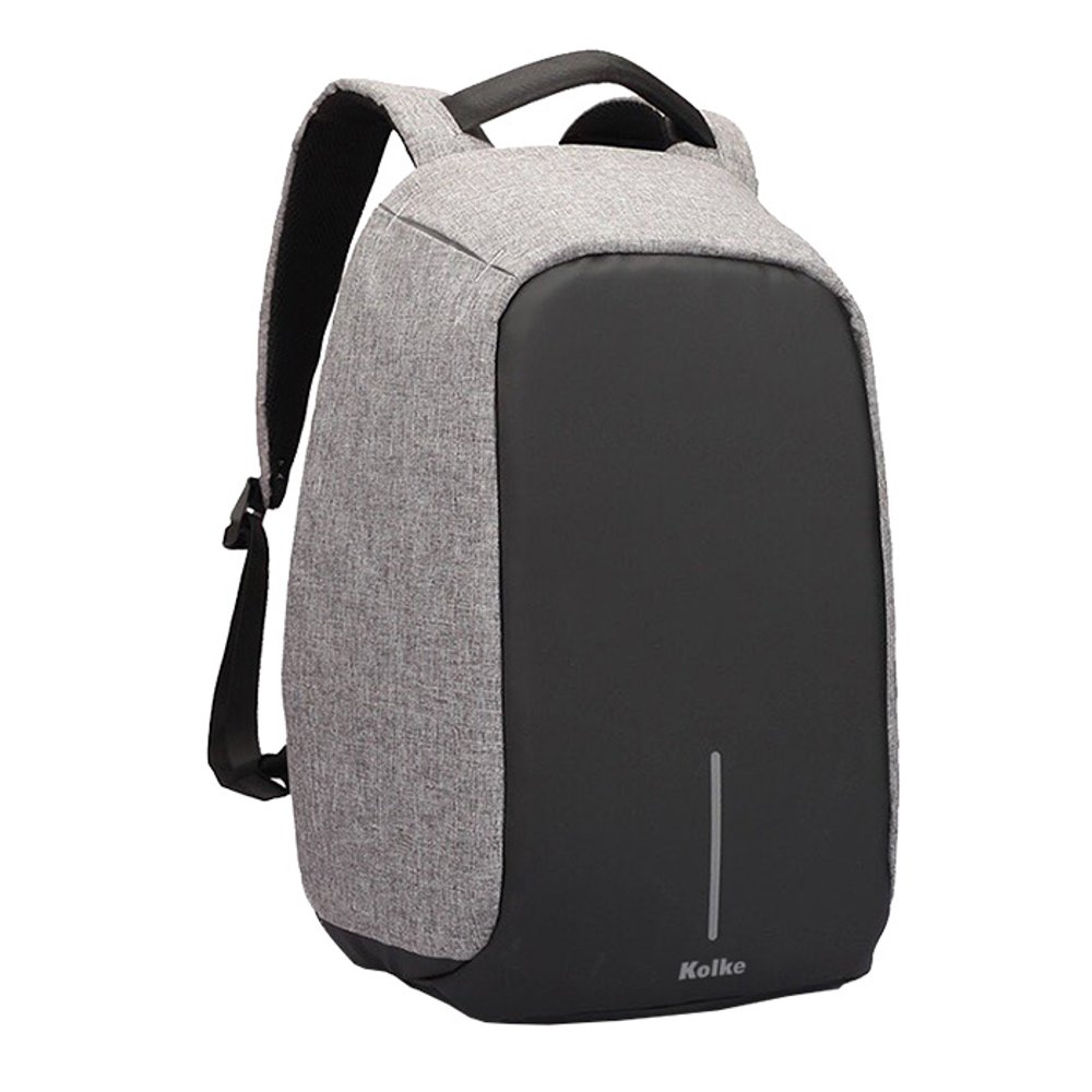 MOCHILA ANTI-ROBO ACTIVE KVM-245 GR CLARO
