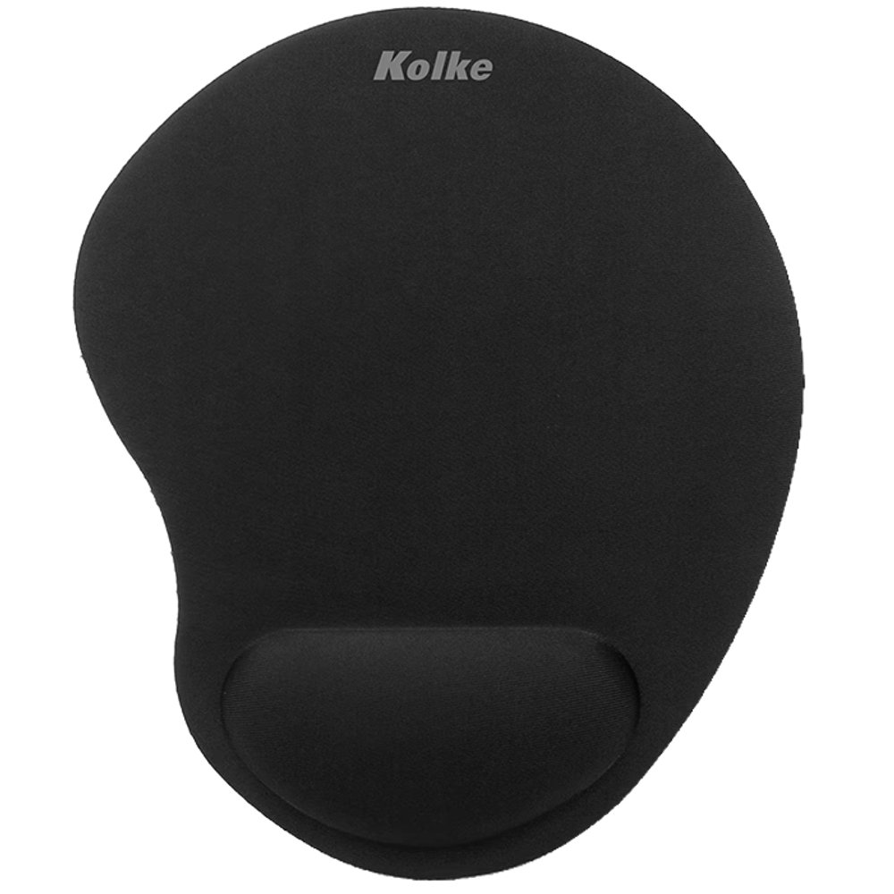 PAD MOUSE CON DESCANSADOR NEGRO KED-149 BLISTER