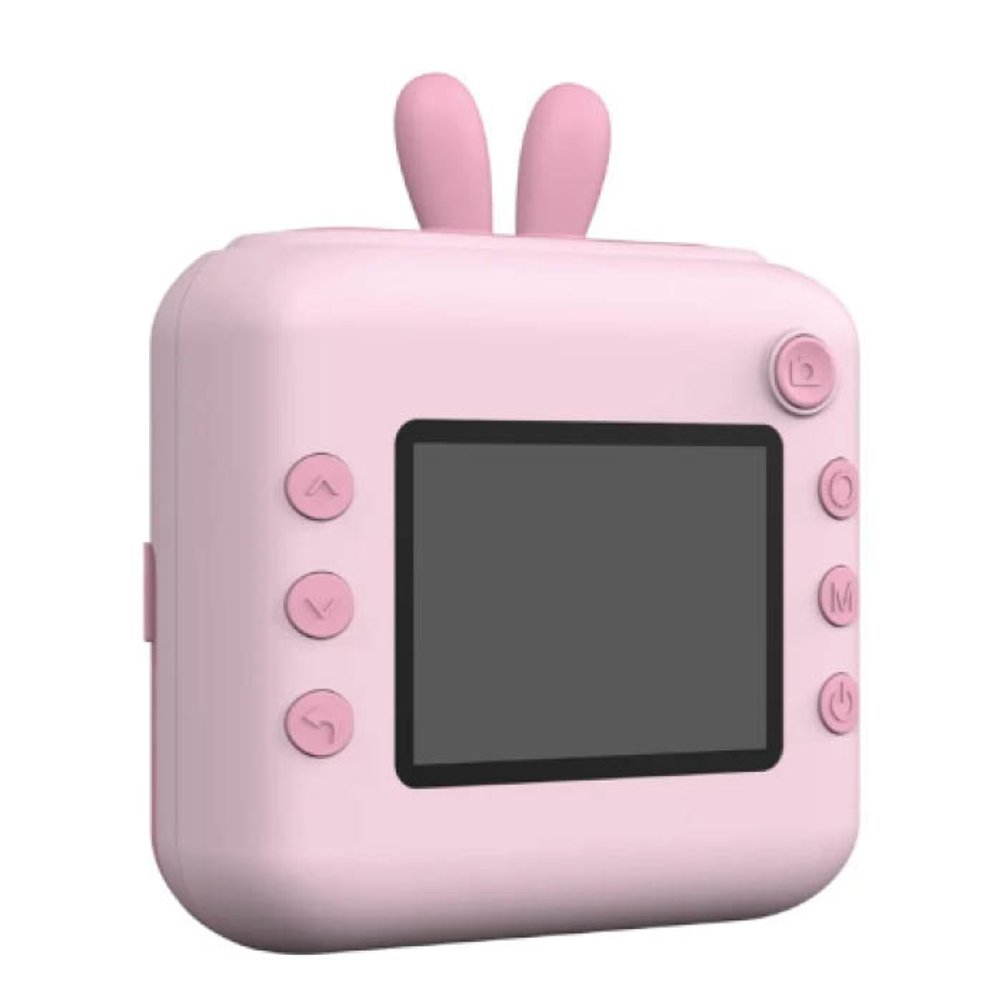 CÁMARA INFANTIL PORTÁTIL C/ IMPRESORA. ROSA