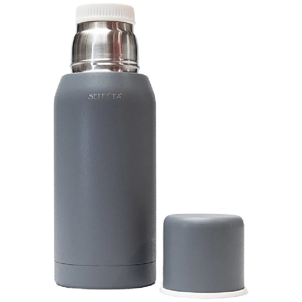TERMO 750ML DOBLE PARED GRIS AQUA SELECTA