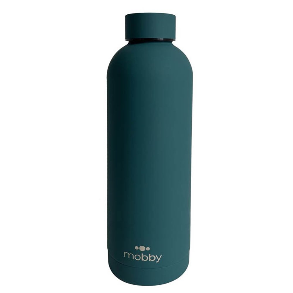 BOTELLA TERMICA DOBLE PARED 500ML VERDE MOBBY